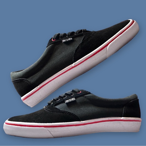 ๐HP!๐ NWOT (No Box) Iron Fist Black and Red Canvas Sneakers. Size 7.5 Menโs ๐ - Picture 5 of 8